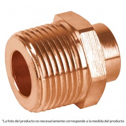 Conector macho reducido...