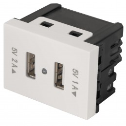 Toma con 2 puertos USB, 1.5...