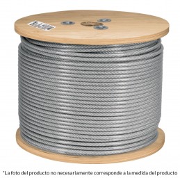 Cable rígido de acero 1/16'...