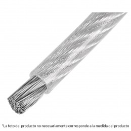 Cable rígido de acero 1/8',...