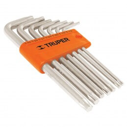 Juego de llaves Torx, 7...