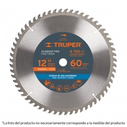 Disco sierra p/madera 12',...