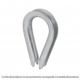 Guardacabo galvanizado 5/8'