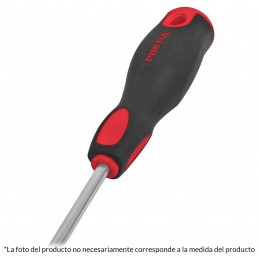 Desarmador plano, 3/16x4',...