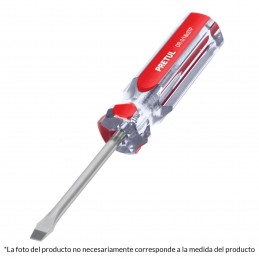 Desarmador plano, 1/4 x 8',...